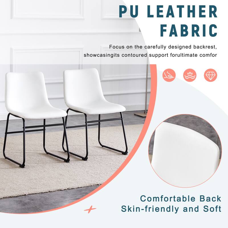 Retro Bar Chairs Set of 4, Modern Faux Leather High Bar Stools with Back and Metal Leg, Bar Chairs for Kitchen Island