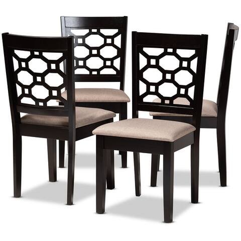 Peter Modern and Contemporary 4-piece Dining Chair Set