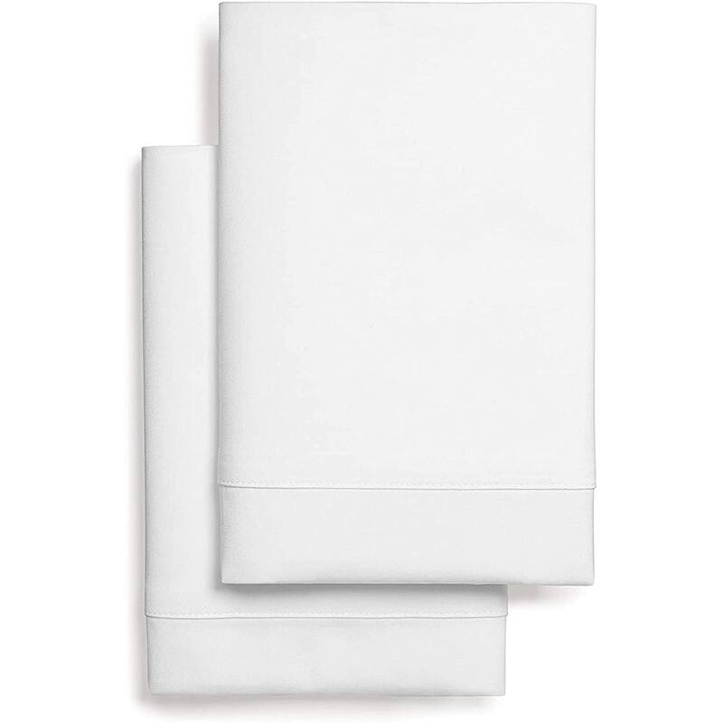 Organic Cotton Wrinkle Resistant Pillow Case Pair 20" X 32"