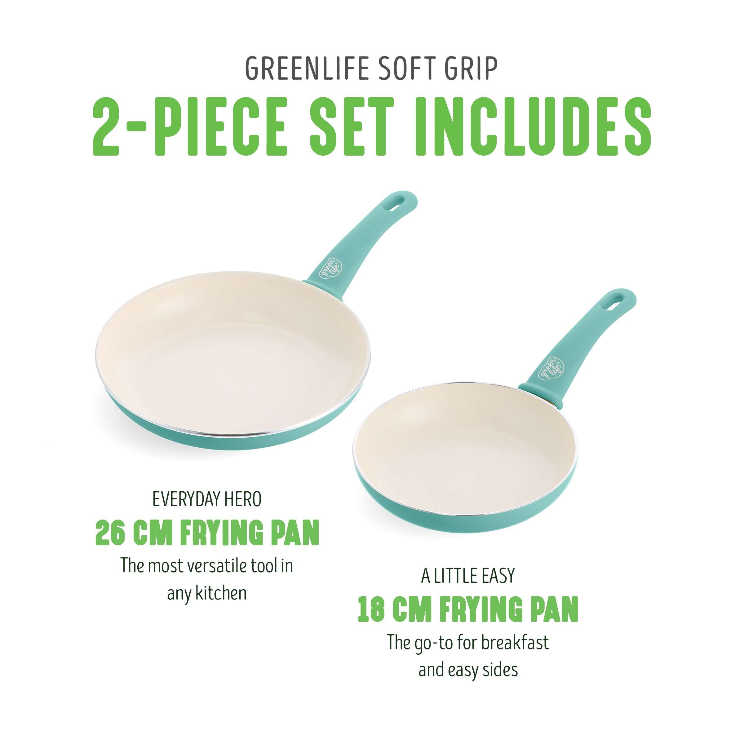 GreenLife  Soft Grip Pro 10-Inch Frypan