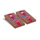 preview thumbnail 1 of 3, Southern Methodist University SMU Mustangs Rosewood Cornhole Board Set