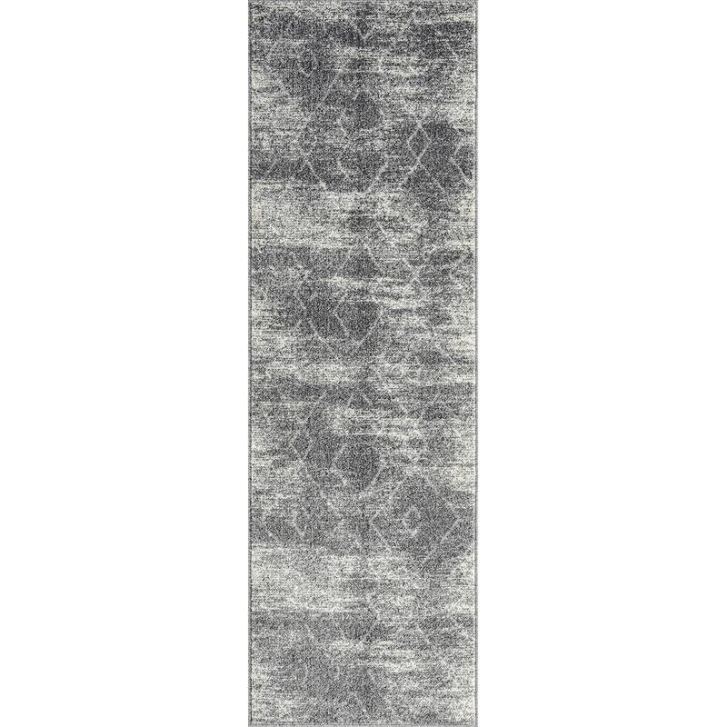 Mayson Mid-Century Modern Diamond Indoor Area Rug