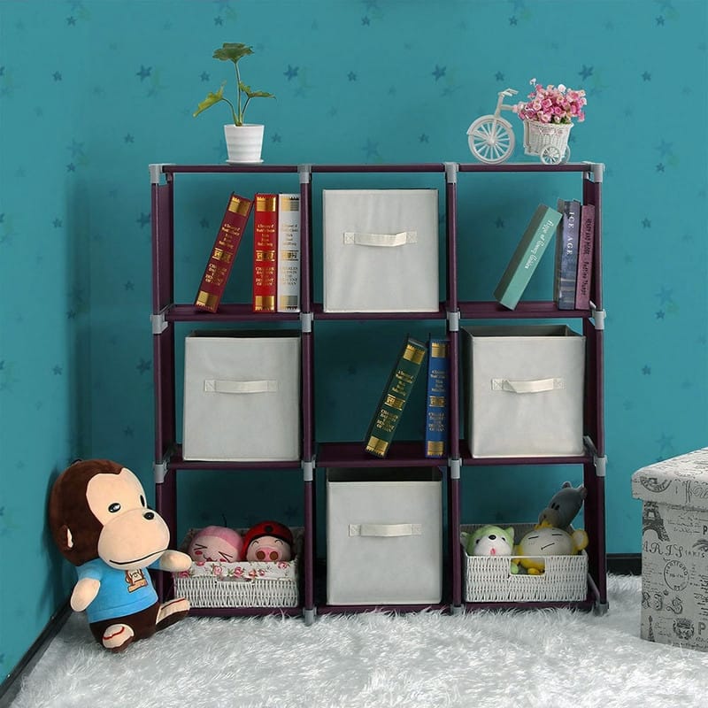 3-tier Storage Closet Organizer/ Bookshelf