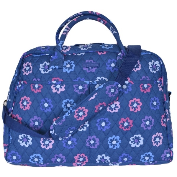 Vera Bradley Ellie Flowers Fl Cotton Weekender Duffle Vera Bradley Ellie Flowers Fl Cotton Weekender Duffle Travel Bag Purse