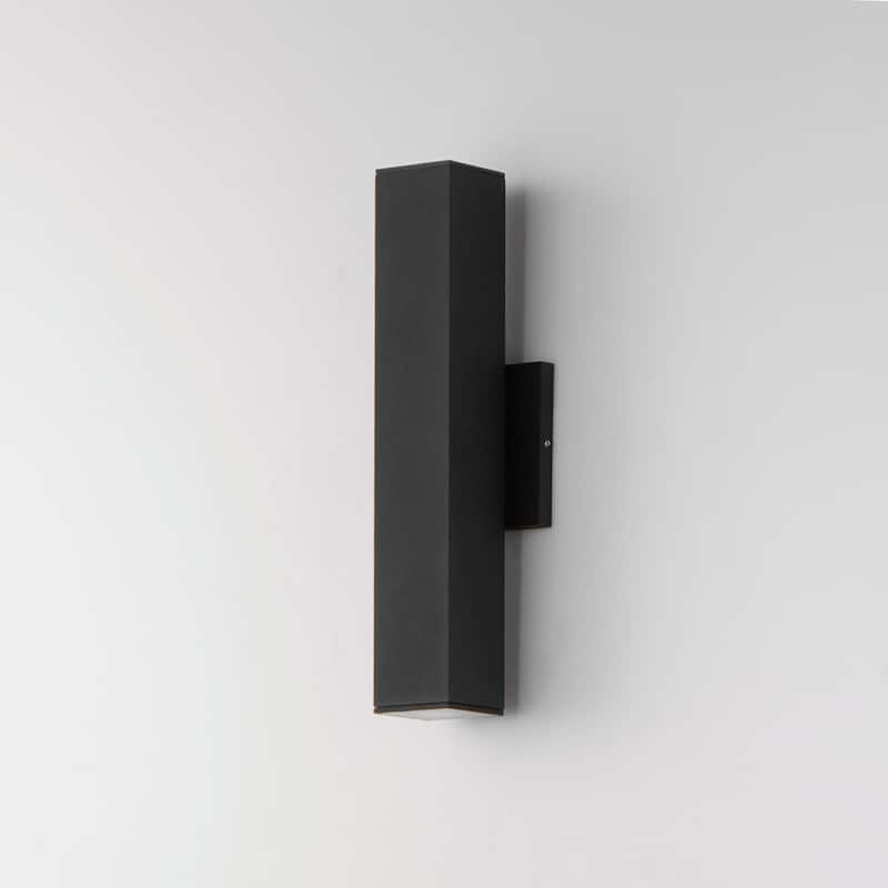Maxim 86423 Culvert 2 Light 15" Tall LED Outdoor Wall Sconce