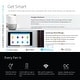 preview thumbnail 10 of 26, Zephyr Indoor and Outdoor 3-Blade Smart Ceiling Fan 52in with 3000K LED Light Kit and Remote Control with Wall Cradle