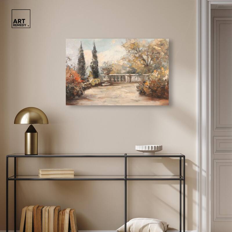 Autumnal Arbor Canvas by Art Remedy, Gallery Wrapped