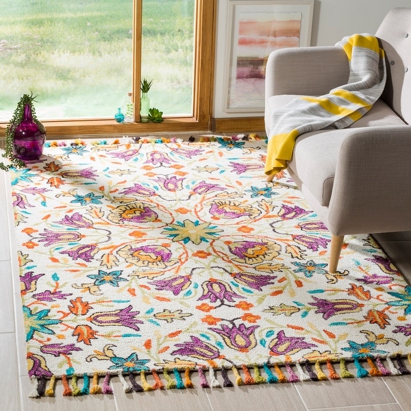 Safavieh Handmade Aspen Lutie Boho Tribal Wool Rug. Opens flyout.