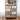 The Curated Nomad Brewa Varied Rustic Carved Wood 8-Drawer Chest - 32.09" H x 25.78" W x 12.6" D