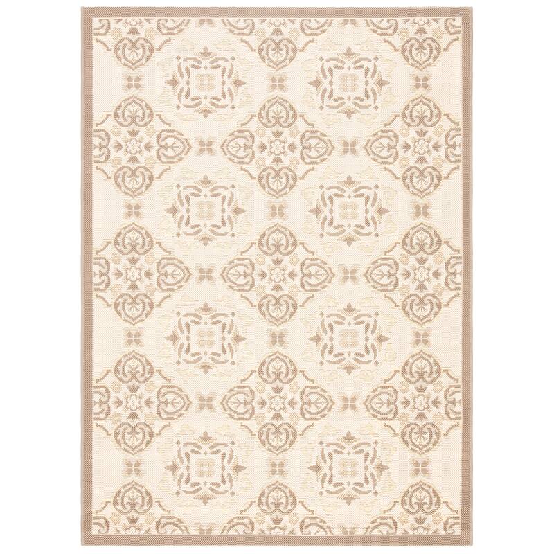 SAFAVIEH Courtyard Ragnhild Indoor/ Outdoor Waterproof Patio Backyard Rug