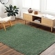 preview thumbnail 13 of 61, Livabliss Moda Shag Modern & Contemporary Area Rug Teal - 5' 3" x 7'