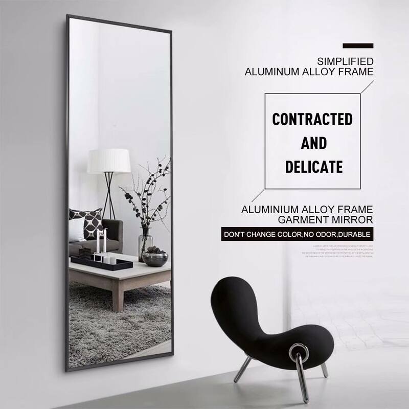Carson Carrington Salmijarvi Wide Frame Full Length Floor Mirror