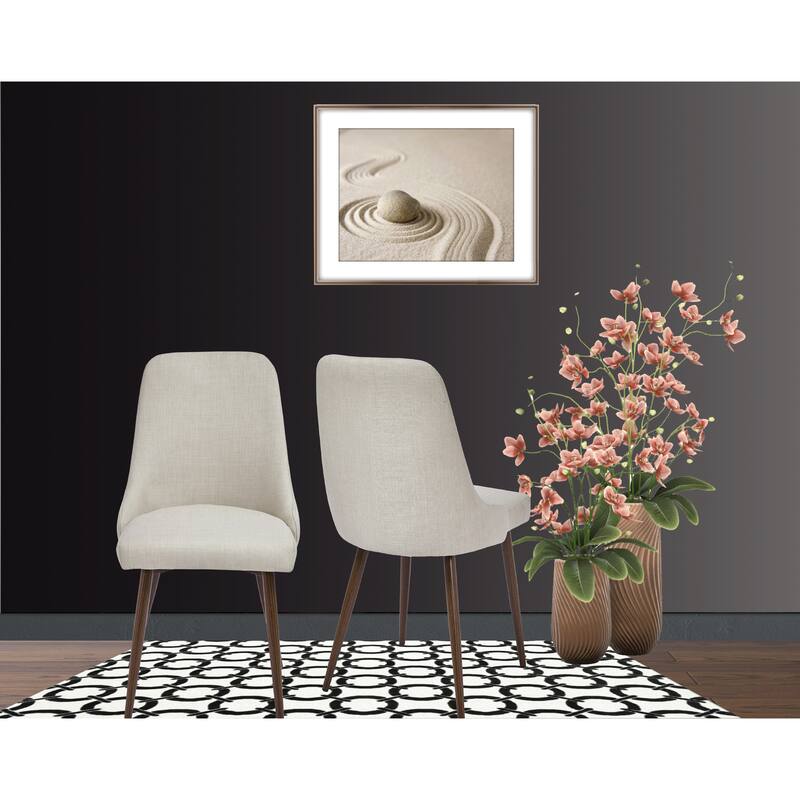 Oslo Modern Upholstery Side Dining Chair Set of 2