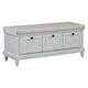 preview thumbnail 61 of 70, Storage Bench with Cushioned Seat and 3 Drawers