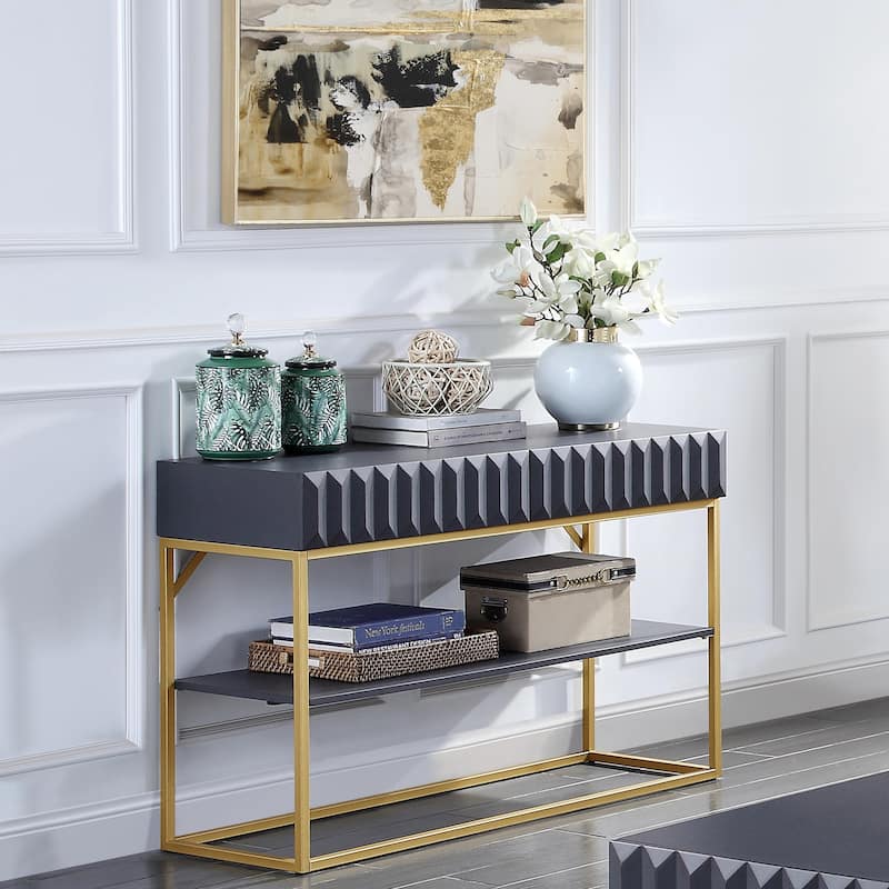 Furniture of America Bird 3-Piece 47-inch Living Room Table Set