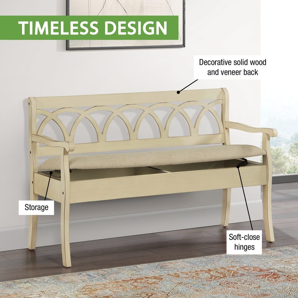 Copper Grove Louisdale Storage Bench