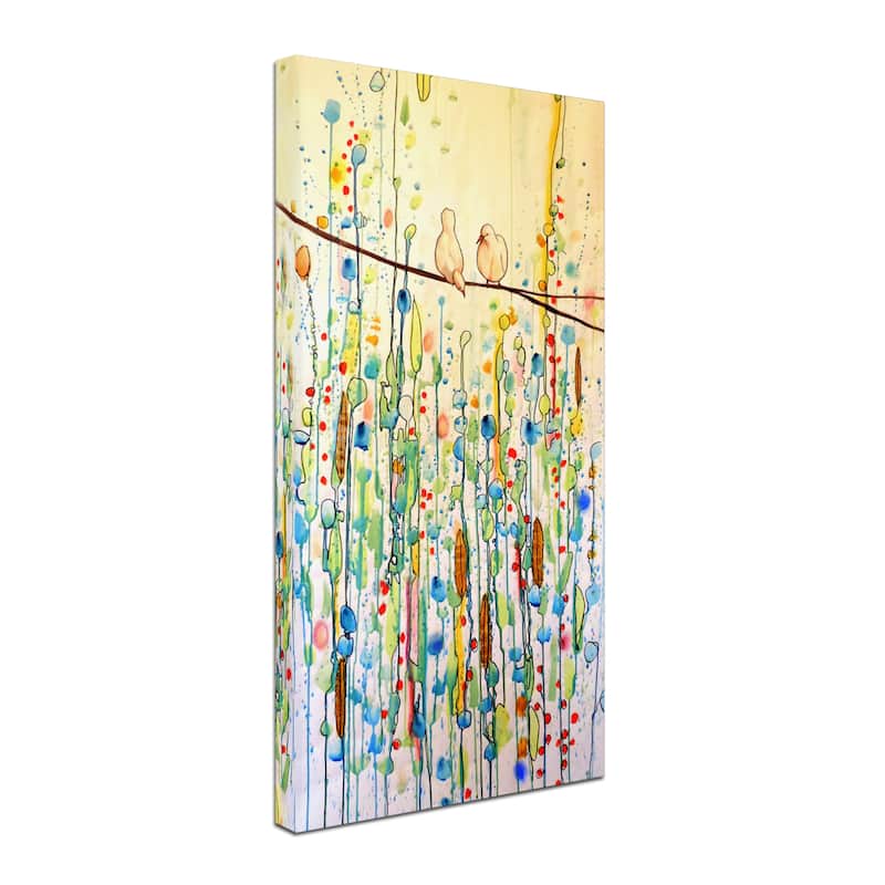 Sylvie Demers 'Toi Et Moi' Canvas Art