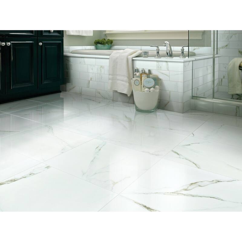 Shaw Casino Plsh - 24" Square Floor Tile - Polished Visual - Sold by