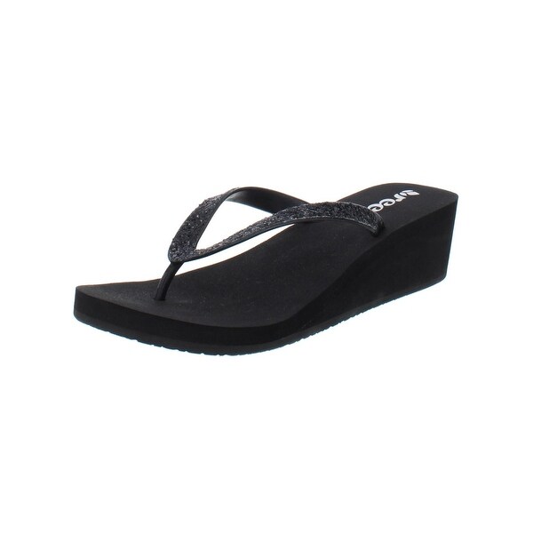 reef high heel flip flops