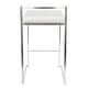 preview thumbnail 18 of 107, Silver Orchid Forrest Stainless Steel Stackable Fully Welded Counter Stool (Set of 2)