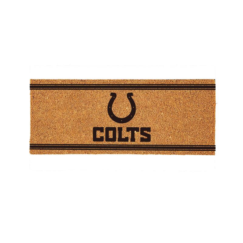 Indianapolis Colts Monochrome Indoor/Outdoor Coir Door Mat