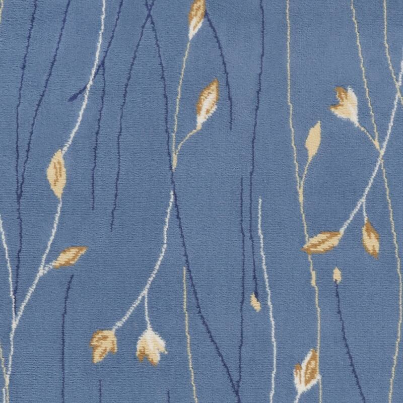 Lohu Power Loomed Floral Area Rug By HomeRoots - 60' X '36' X '0.5
