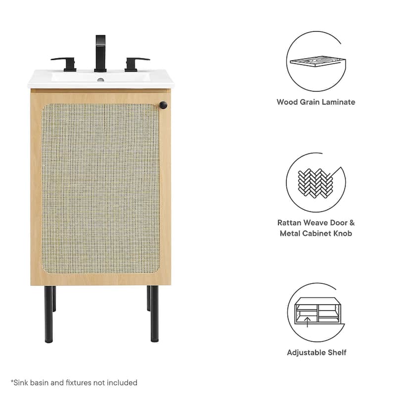 Chaucer Bathroom Cabinet Basin Not Included