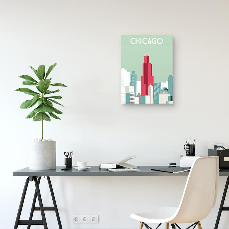 Chicago Canvas Art Print