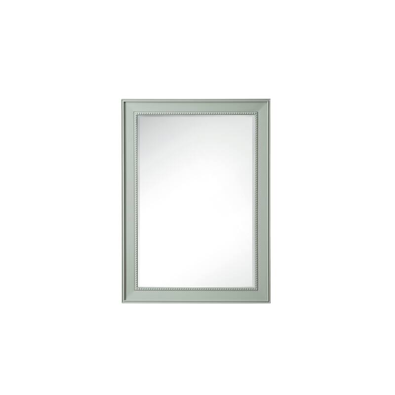 James Martin Vanities Bristol 29" Rectangular Mirror, Sage Green
