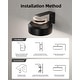 preview thumbnail 7 of 5, EZVALO Black LED Picture Light Wireless with Remote-RGB-3 Pack