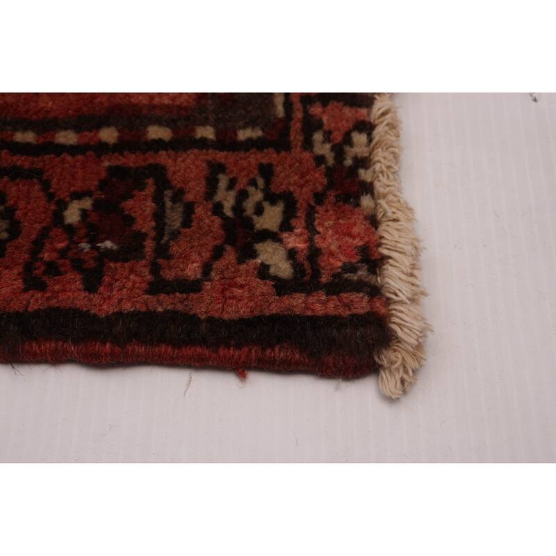 ECARPETGALLERY Hand-knotted Sarabi Red Wool Rug - 7'9 x 11'6