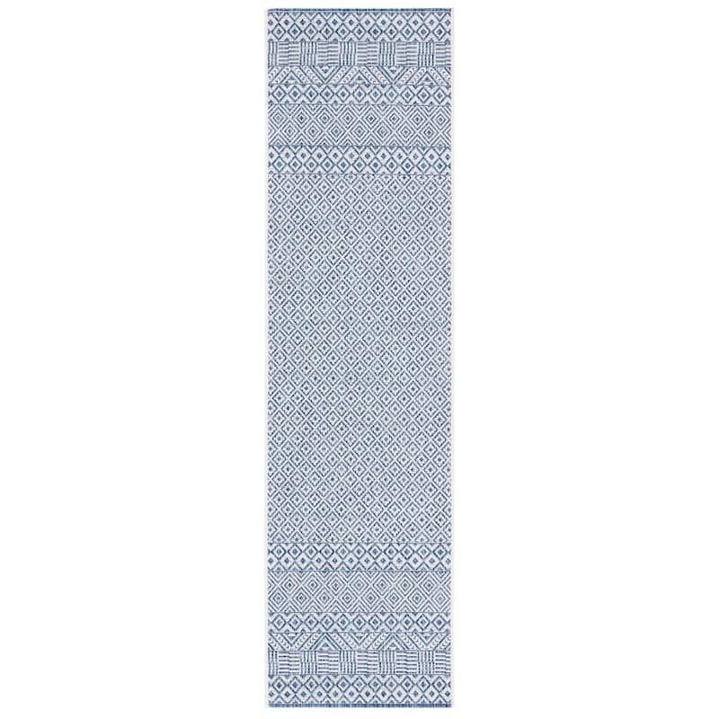 SAFAVIEH Courtyard Terezija Indoor/ Outdoor Waterproof Patio Backyard Rug