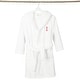 preview thumbnail 35 of 78, Sweet Kids 100% Polyester SUPER PLUSH Double Brushed Hooded Bathrobe with Pink Bookman Monogram