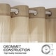 preview thumbnail 31 of 29, Deconovo Bedroom Crepe Solid Sheer Voile Curtain (2 Panels)
