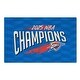 preview thumbnail 1 of 4, NBA Oklahoma City Thunder 2025 Champs Worthy Washable Rug 20 x 32 inches - 20x32 inches