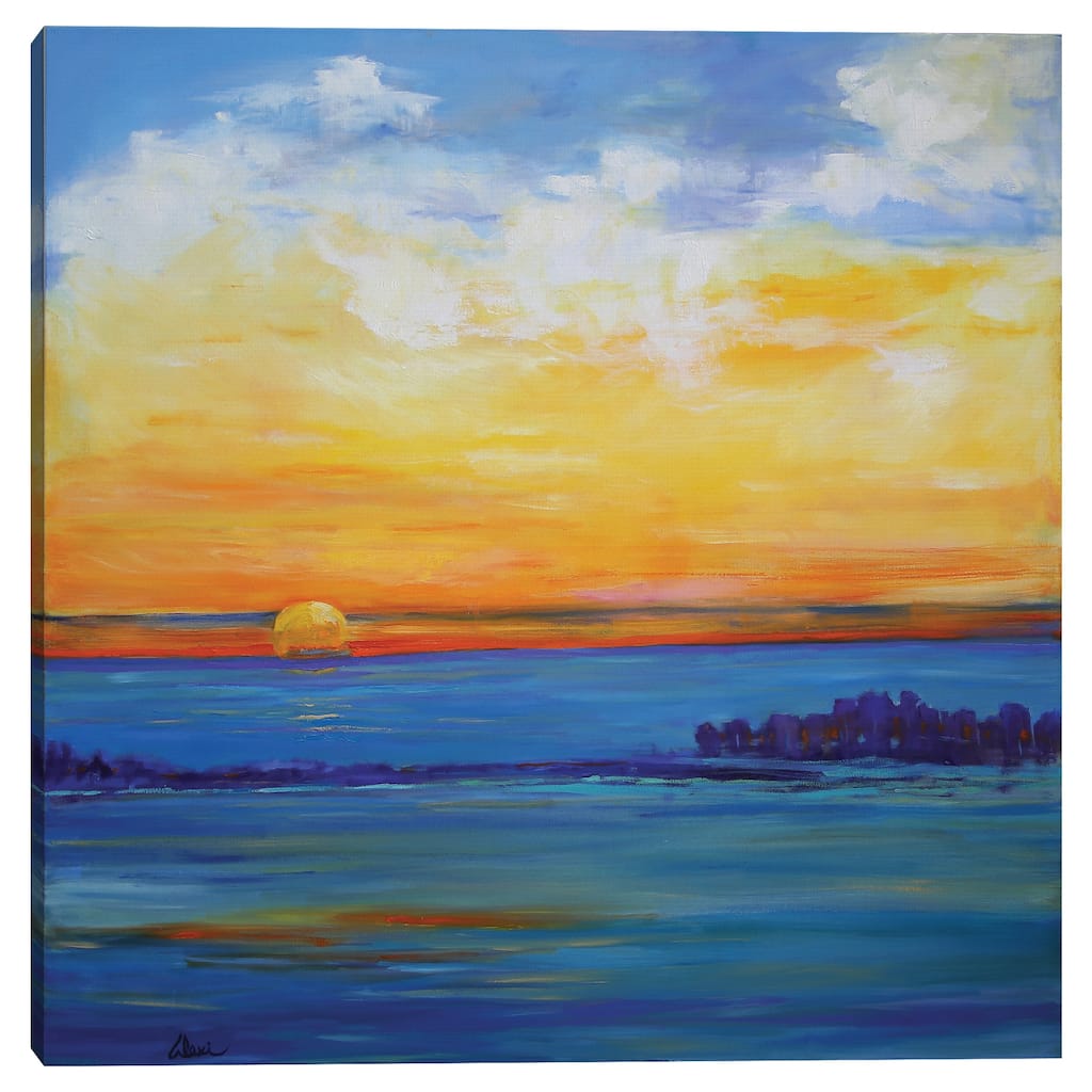 Independence Day Sunset by Alexi Fine Canvas Art Print