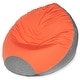 preview thumbnail 6 of 9, Jaxx Poppy Large Outdoor Bean Bag Lounge, Two-Tone Design Flamingo