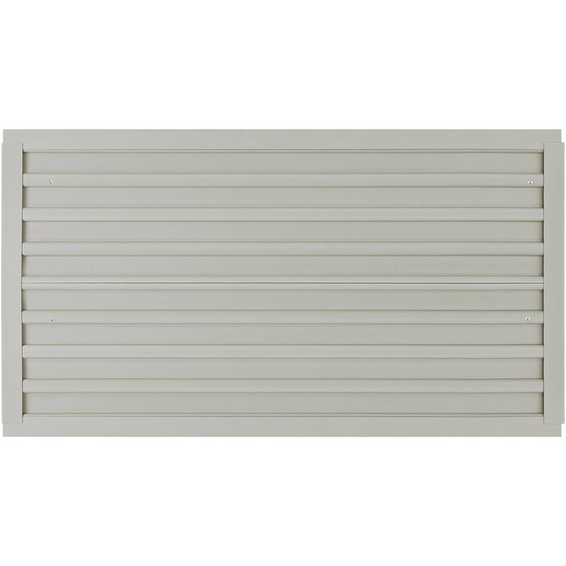 Heavy Duty Garage Slat Wall Organizer Panels with Universal Groove Design