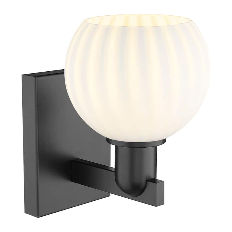 Innovations Lighting Endless Possibilities Arcadia - White Venetian - 1 Light 6" Sconce
