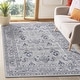 preview thumbnail 2 of 4, LOOM & LUXE Collection Grey/Blue/Oriental Non-Shedding Area Rug