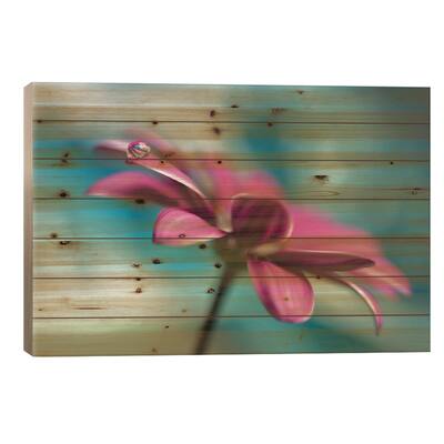 Pattern Drop Print On Wood by Heidi Westum - Multi-Color