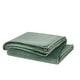 preview thumbnail 19 of 18, Cannon Heritage Solid Plush Blanket & Throw Oversized Throw - Green