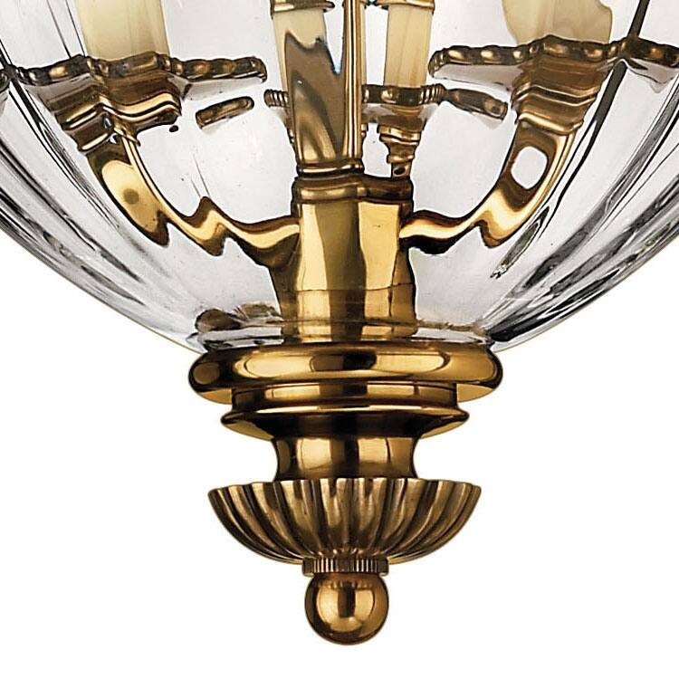 Hinkley Lighting 3 Light Indoor Flush Mount Ceiling Fixture from the