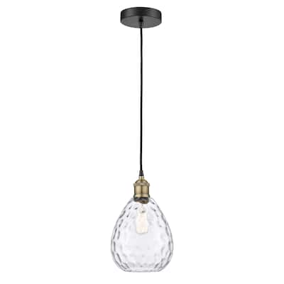 Innovations Lighting Waverly - 1 Light 8" Cord Hung Mini Pendant