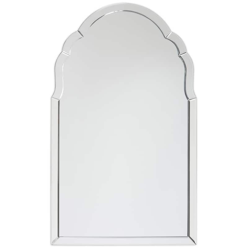 Elegant Arch Beveled Wall Mirror - Clear - 24 x 40