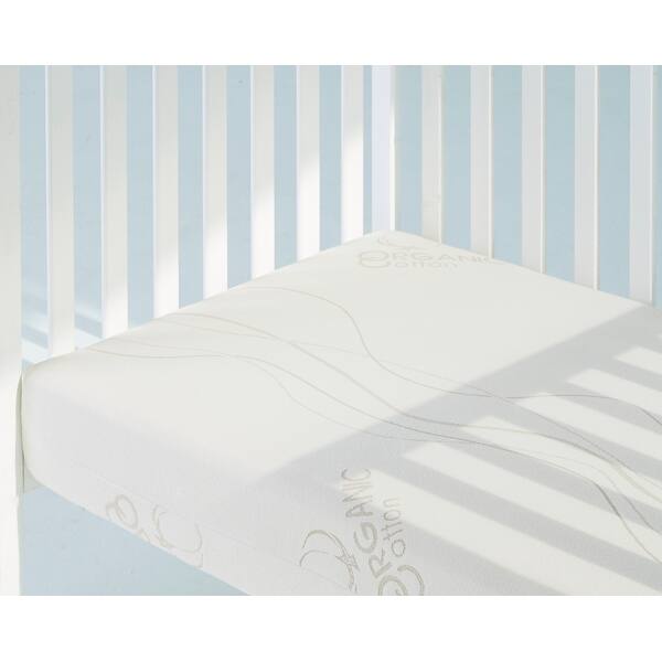 slide 2 of 5, Bundle of Dreams 5" Firm Crib Mattress