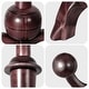 preview thumbnail 60 of 140, Tree-branch Rubberwood Freestanding Coat Rack with Hooks