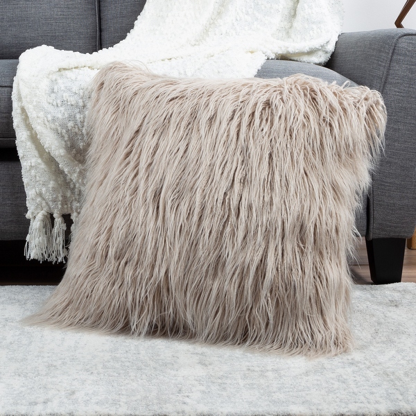 Fluffy floor pillow sales