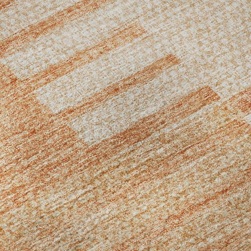 Premium Washable Super Soft Stripe Geo Mayfield Rug