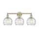 Option Antique Brass / Clear Deco Swirl